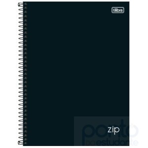 Caderno Espiral C/D Universitário 1 Matéria 80 folhas Zip - Tilibra