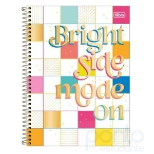 Caderno Espiral C/D Universitário 10 Matérias 160 Folhas Be Nice - Tilibra