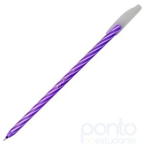Caneta Esferográfica Spiro 0.7mm Roxa - CIS