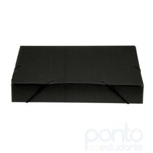 Pasta Polionda 5.5cm preta - Polibras