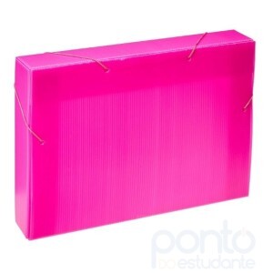 Pasta Polionda 5.5cm Rosa - Polibras