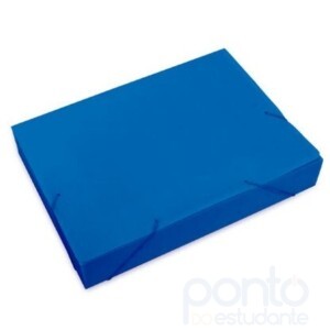 Pasta Polionda 5.5cm Azul - Polibras