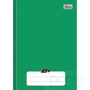 Caderno Brochura 1/4 Capa Dura  D+  48 Folhas – Tilibra