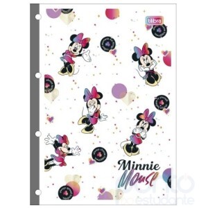 Refil Tiliflex para Caderno Argolado Universitário 80 Folhas Minnie - Tilibra