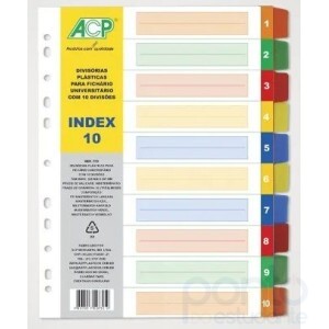 Divisórias Plásticas com 10 Divisões - ACP