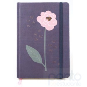 Caderno Loveskine Flowers 96 Folhas - Molin