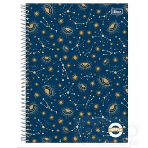 Caderno Espiral C/D Universitário 1 Matéria Pepper 80 Folhas - Tilibra