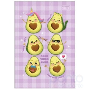 Caderno Brochura C/D 1/4 80 Folhas Abacute - Tilibra