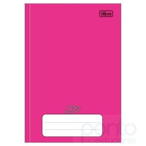 Caderno Brochra C/D 1/4 48 folhas D+ Rosa - Tilibra