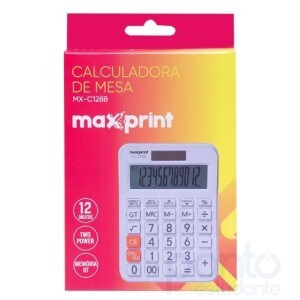 Calculadora de Mesa MX-C128B - Maxprint