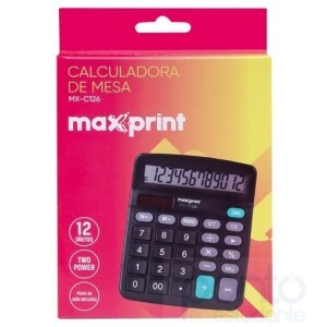 Calculadora de Mesa MX-C126 - Maxprint