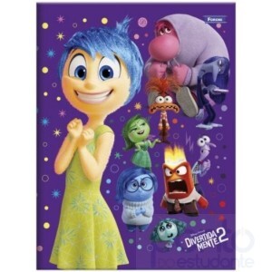 Caderno Brochura Universitário 80 folhas Divertidamente - Foroni