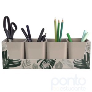 Kit Porta Objetos Folhagem - Protêa