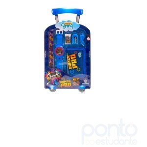 Kit Escolar Maleta c/ Relogio meninos - Polibrinq