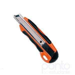 Estilete Largo Grip Emborrachado Cis 168BC