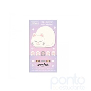 Bloco Adesivo Tili Notes Purrfect Cats