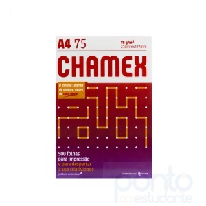 Papel Sulfite A4 Chamex 500 Folhas Branco 75g
