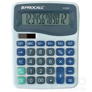 Calculadora  Mesa 12 Dig Pc287 - Procalc