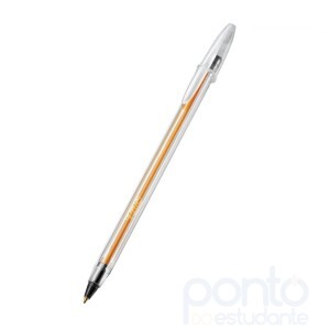 Caneta Bic Esferografica Cristal Fina Preta