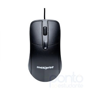 Mouse Maxprint OfficeEasy com fio USB 2.0 1200DPI Preto