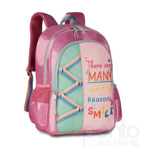 Mochila Clio Holografica de Costas HL25019J