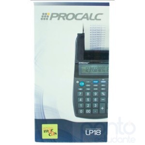 Calculadora de Mesa c/Bobina 12 Digitos LP18 -  Procalc