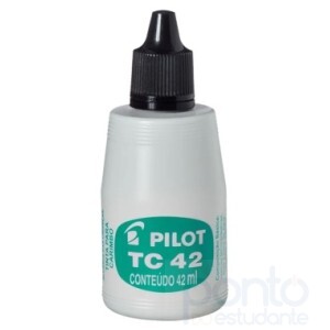 Tinta Carimbo Preta 42ml TC-42 -  Pilot