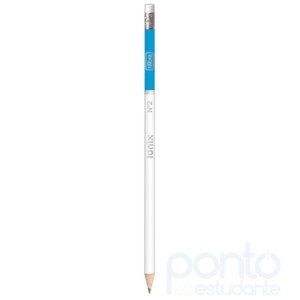 Lápis Preto REdondo com Borracha N°2 Lunix - Tilibra