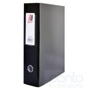 Pasta AZ Larga Preta -  Polycart