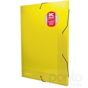  Pasta Aba Elástica Onda 2cm Amarela 402PP - Dac