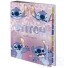  Fichário Universitário com Elástico 48 Folhas Decoradas Disney Stitch 4670 - Dac